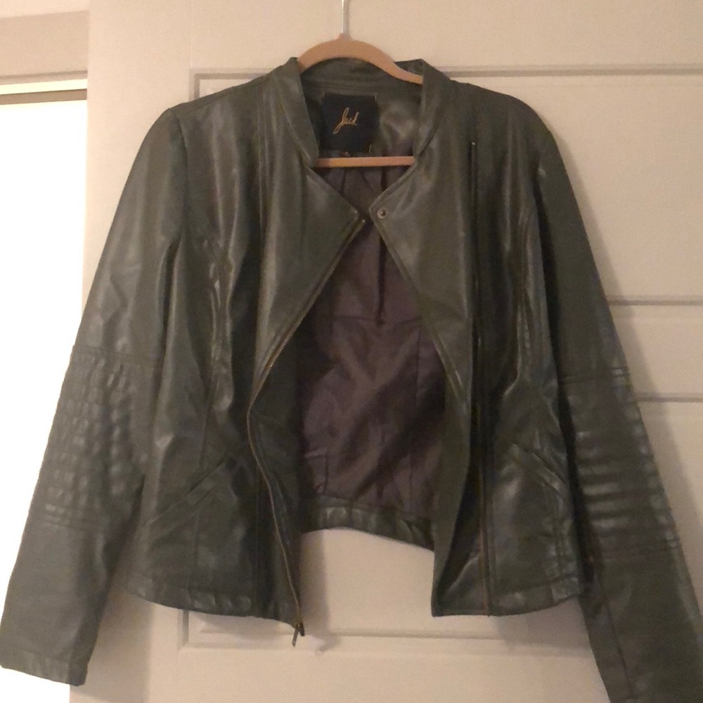 Jack by BB Dakota faux leather jacket